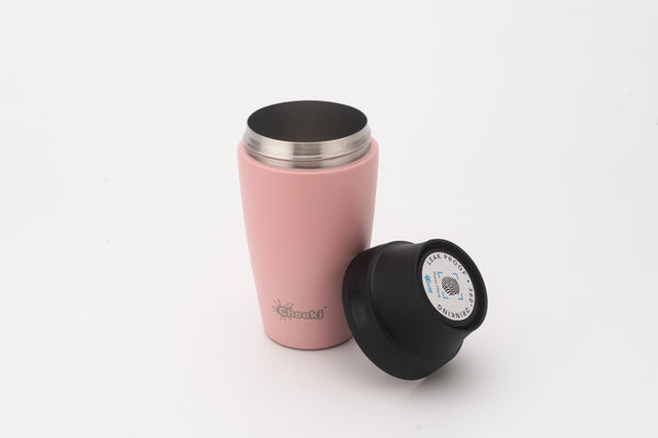 350ml Insulated Coffee Mug - Pink