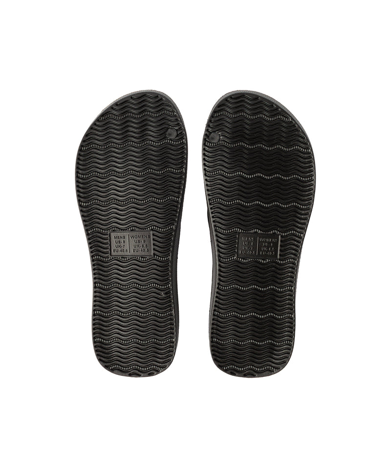 Arch Support Thongs - Black