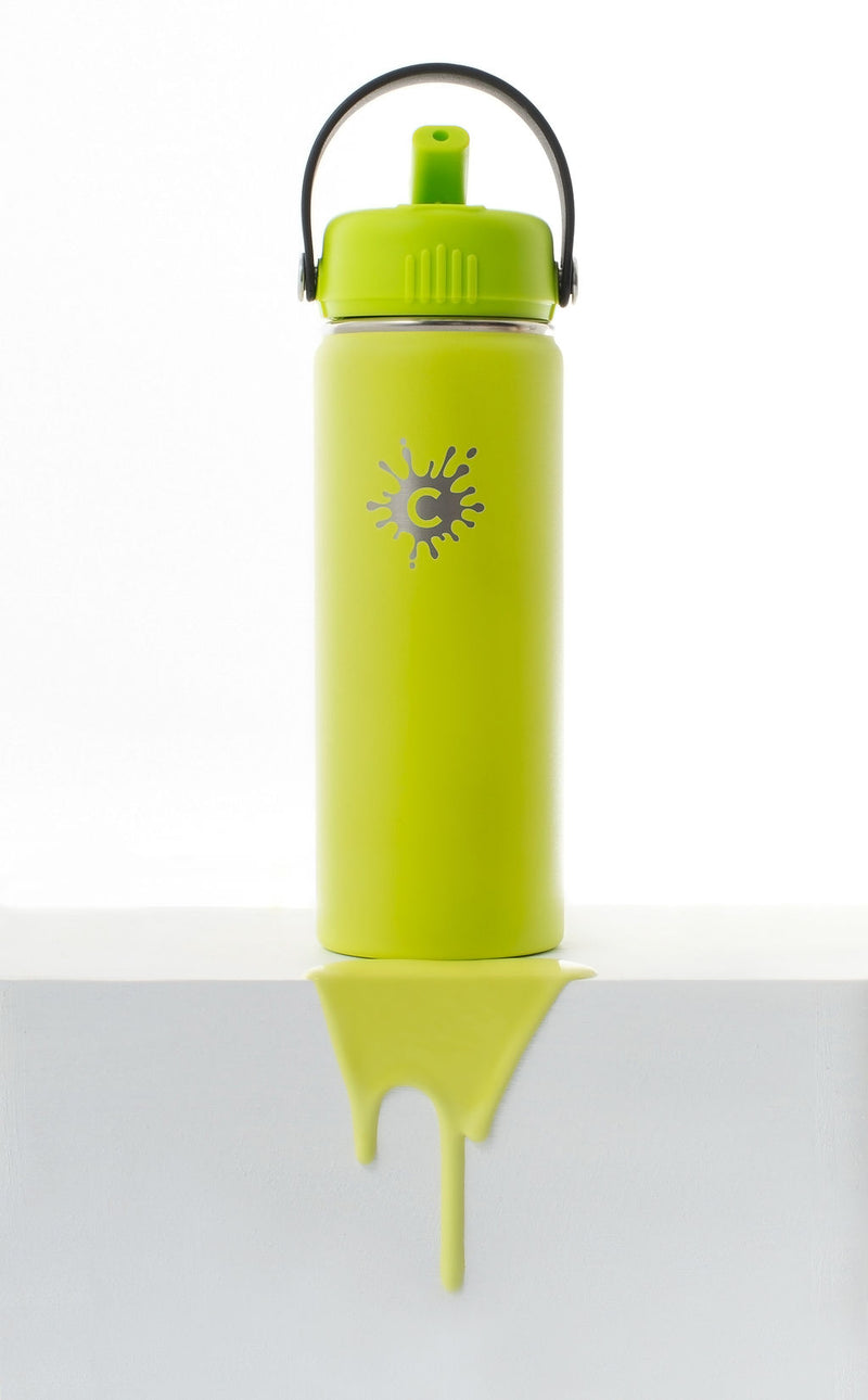 750ml Single Wall Adventure Bottle - Lime