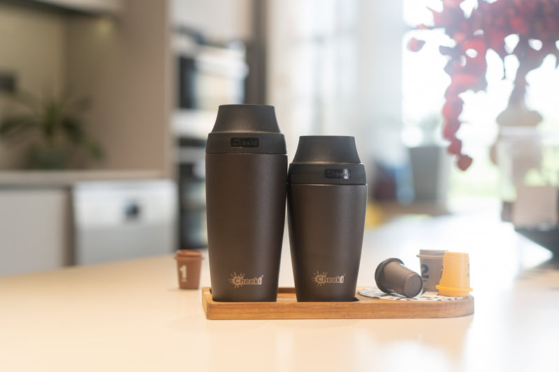 450ml Insulated Coffee Mug - Chocolate