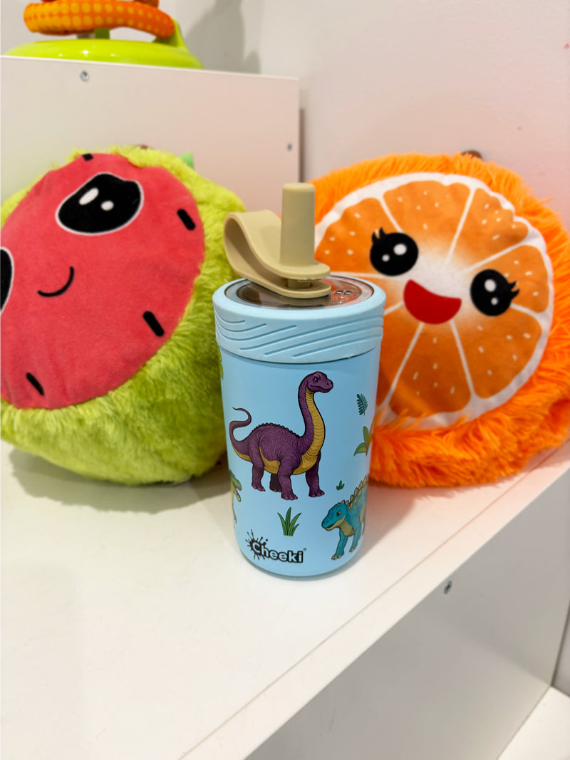 400ml Insulated Sippy Cup - Dinosaur