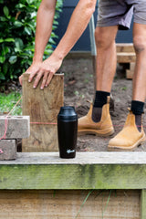 450ml Insulated Coffee Mug - Chocolate